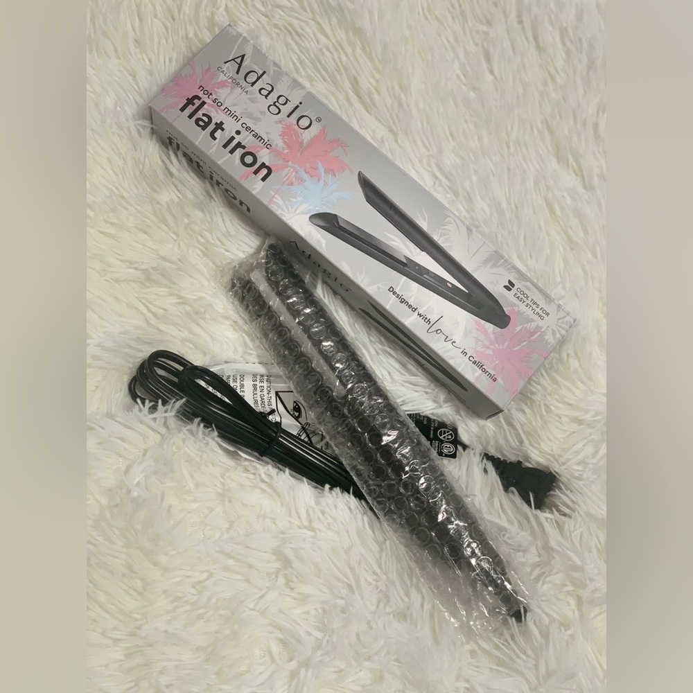 Adagio not so mini ceramic flat iron